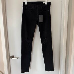 Black rag & bone new york Jeans with Holes brand new with tags